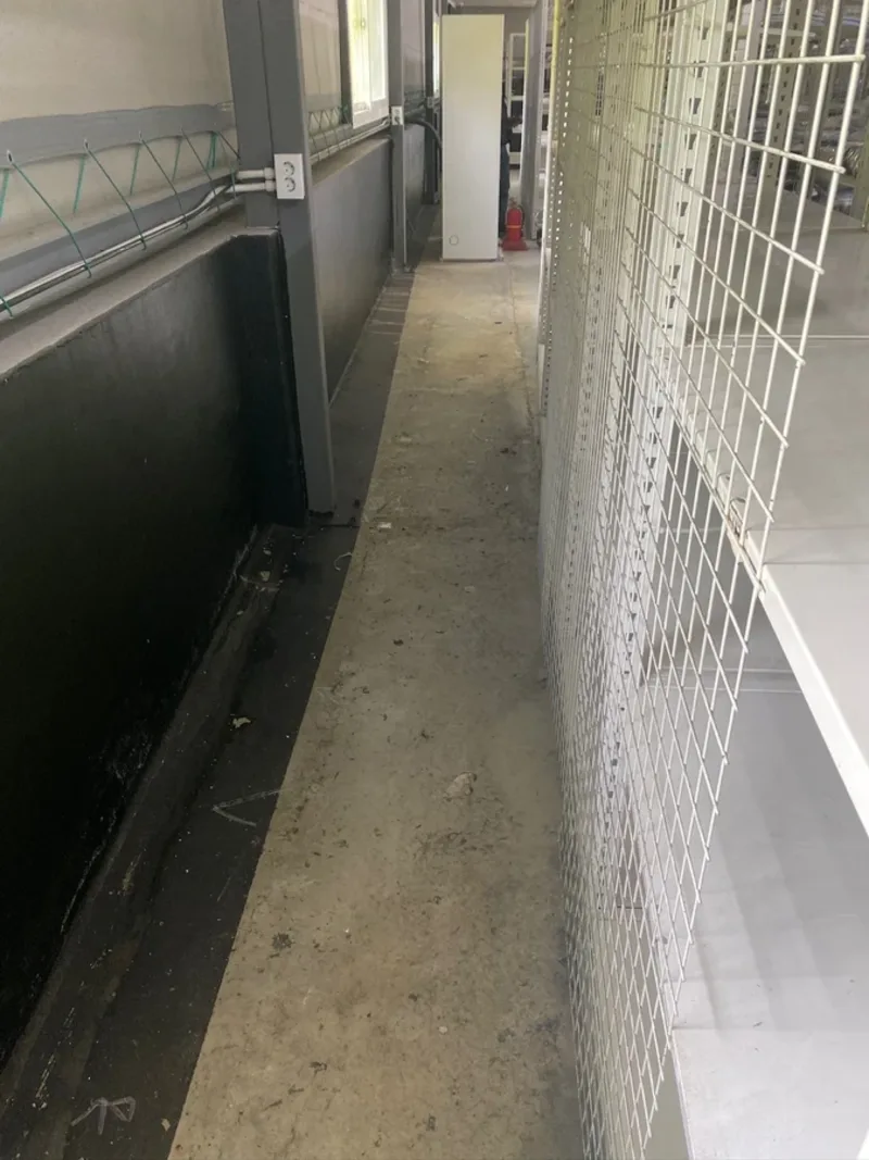 외벽 우수관 교체 시공 현장